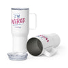 PMC travel mug with a handle